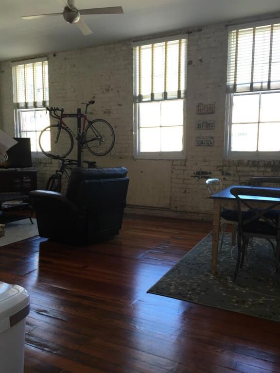 Three large windows that open to let in fresh air