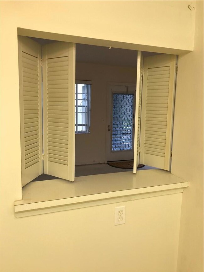 Kitchen to front door view