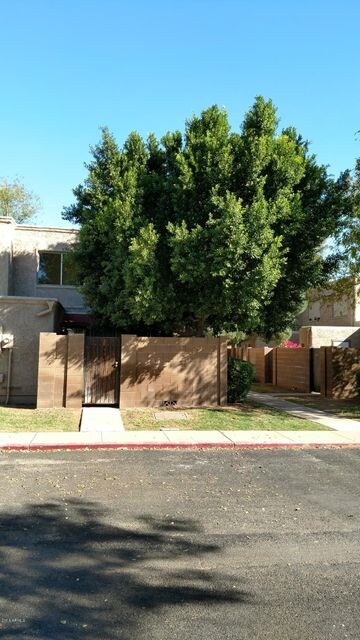 front of home