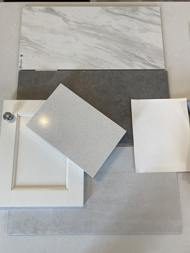 Selections for bathrooms and laundry