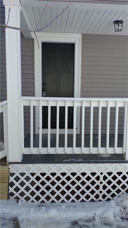 Side Porch/Kitchen Entrance