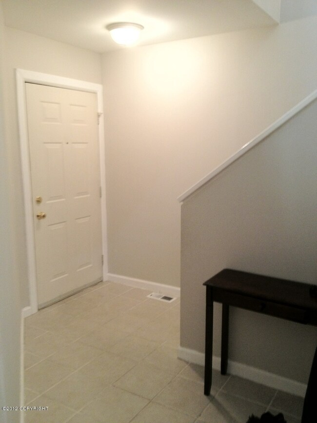 Open Tiled Entryway