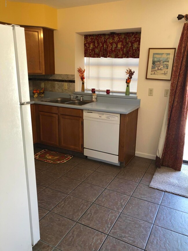 Kitchen with natural light