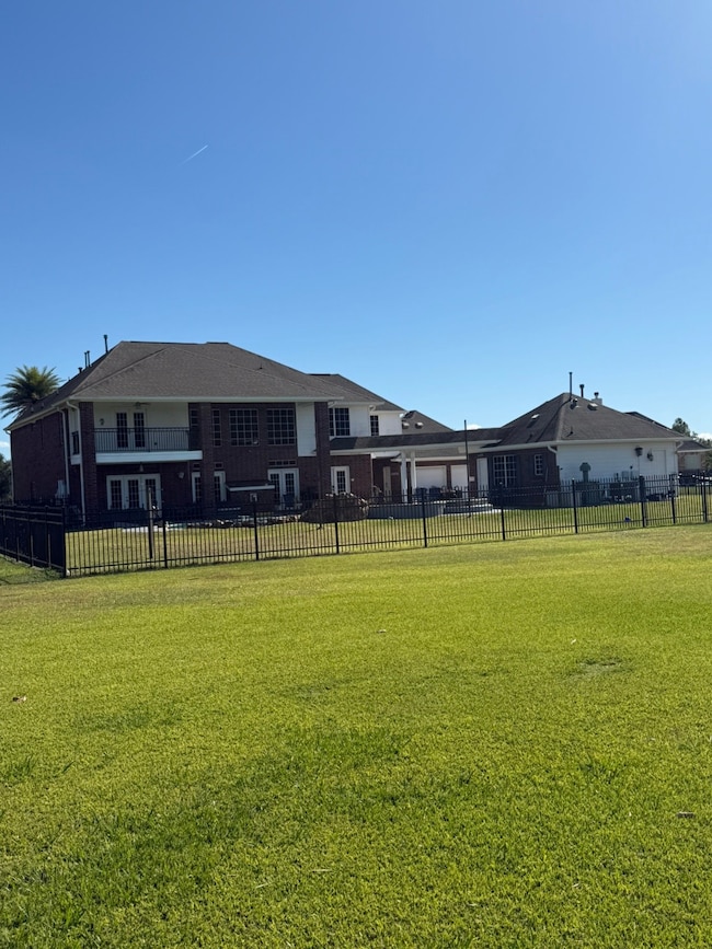 Back View from Outside Fence