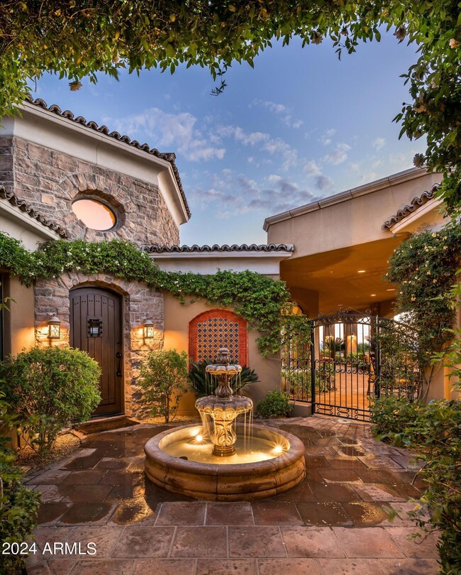 Front Entry Courtyard