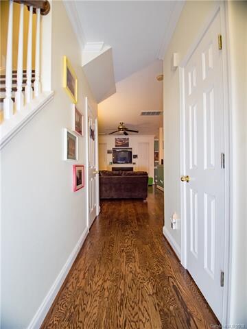 Entry Hallway - Hardwood floors throughout the hom