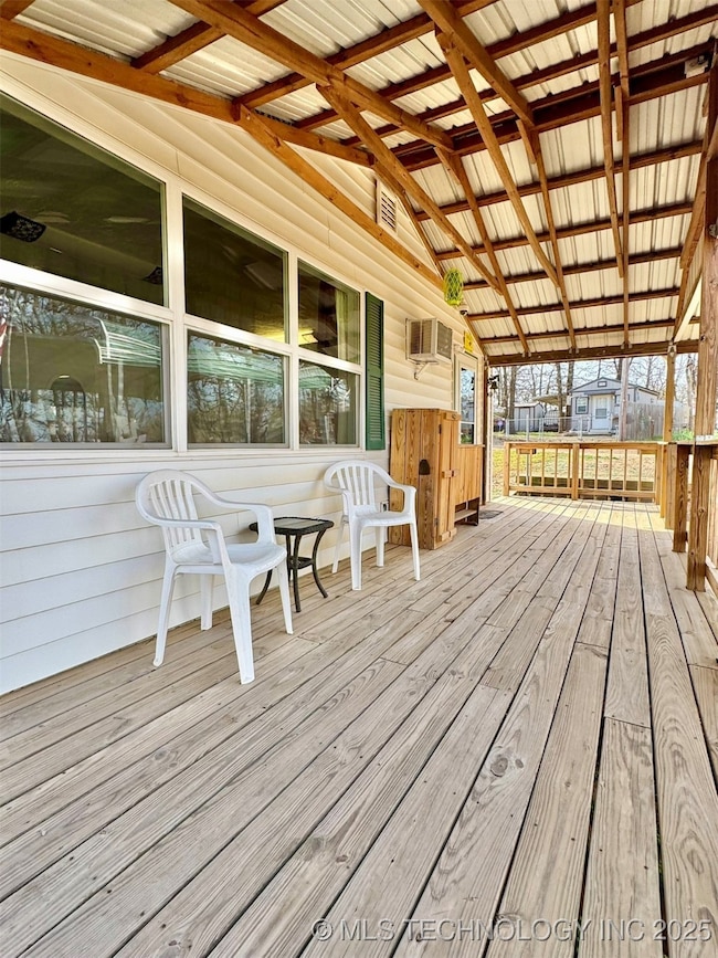 Covered front porch