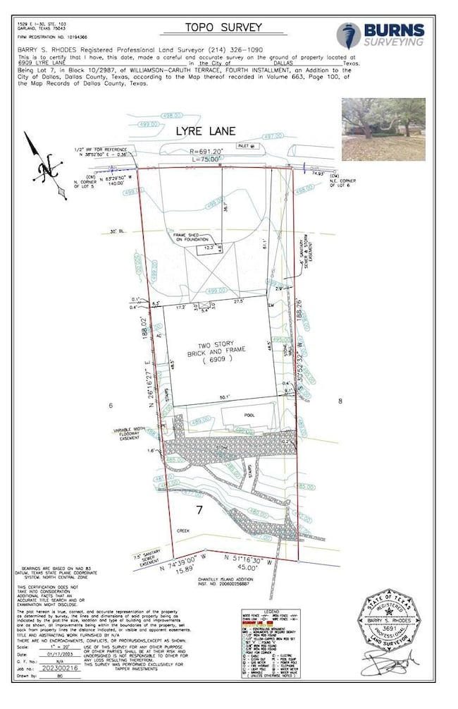 6909 Lyre Ln, Dallas, TX 75214 - photo 2