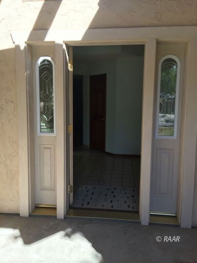 Updated entry doors