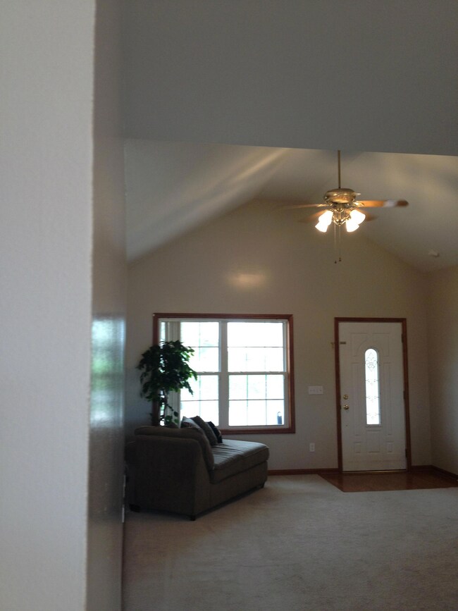 Living Room w/Vaulted Ceiling