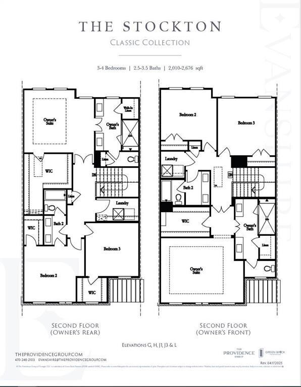 Second Floor - Owner's Rear