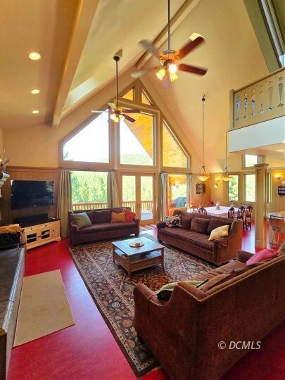 Large Open Plan Living Room Main Floor