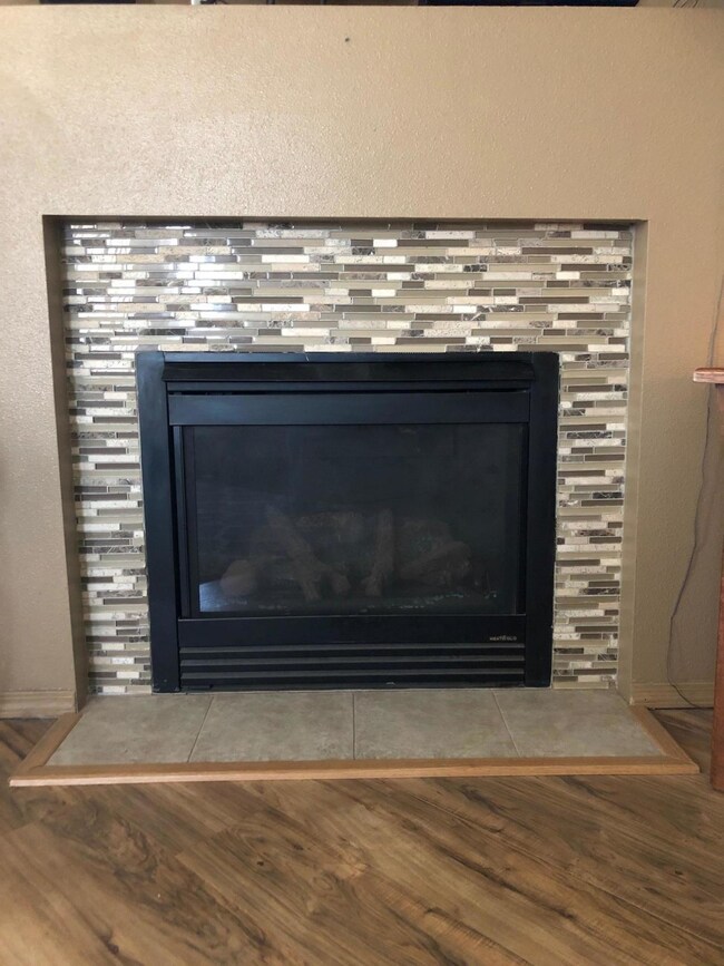 fireplace glacier