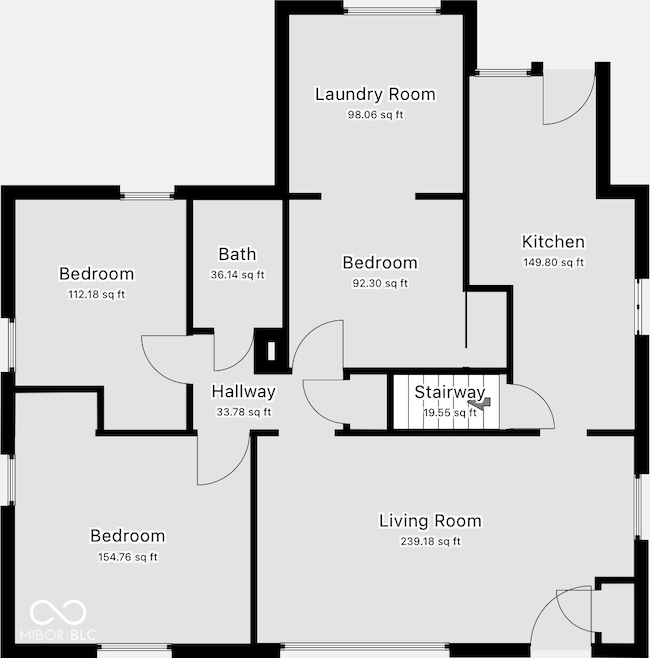 3615 N Dequincy St, Indianapolis, IN 46218 - photo 2