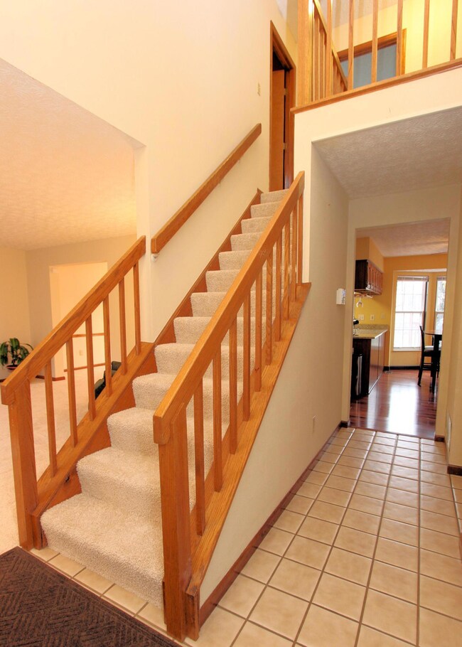 Open foyer entry