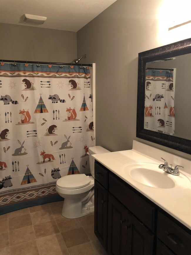 Even the guest bath and linen closets are surprisingly spacious.