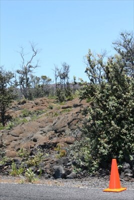 From the corner into the lot!