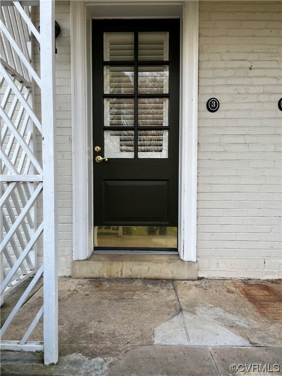 Fresh coat of paint on your front door