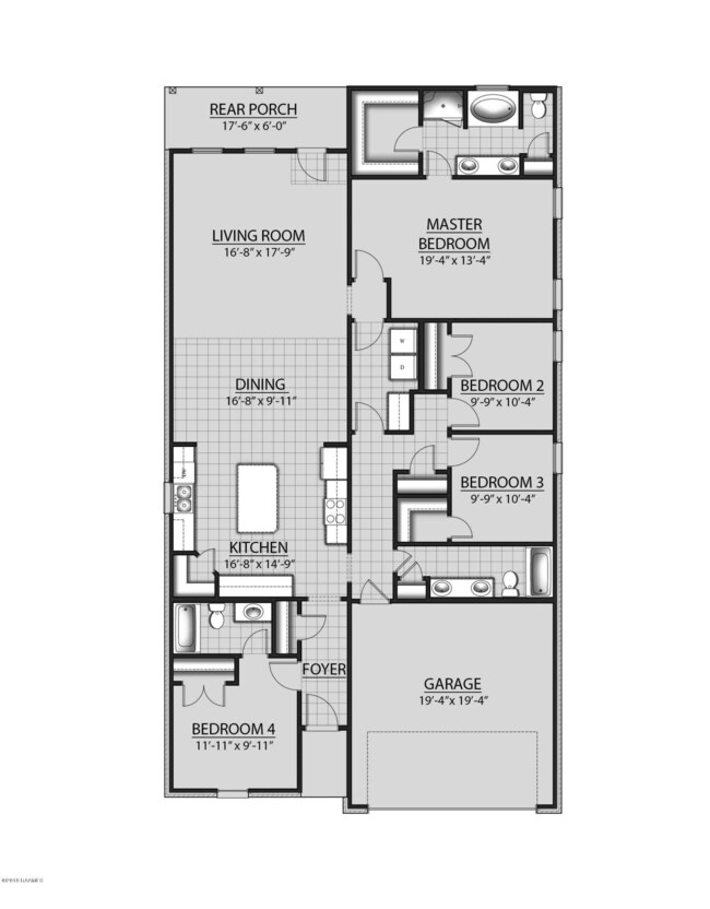 Fleetwood A II Floor Plan