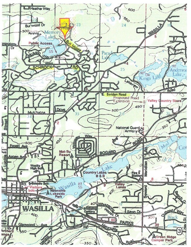 Lake Pointe location Map
