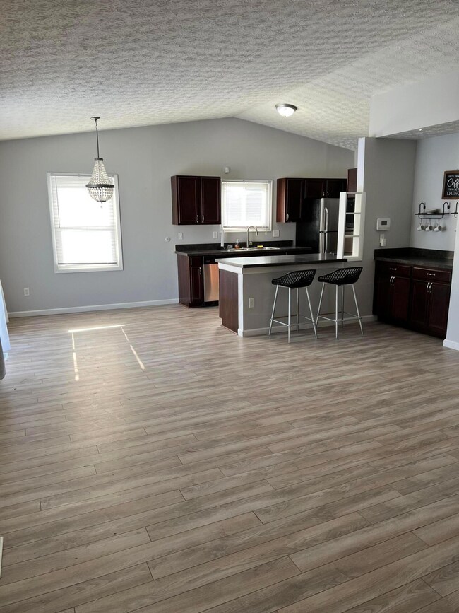Open Kitchen/living/dining