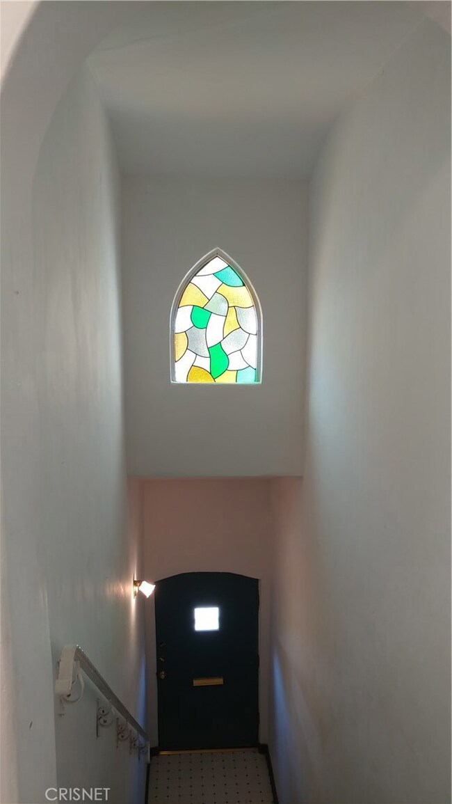 Stunning stained glass window