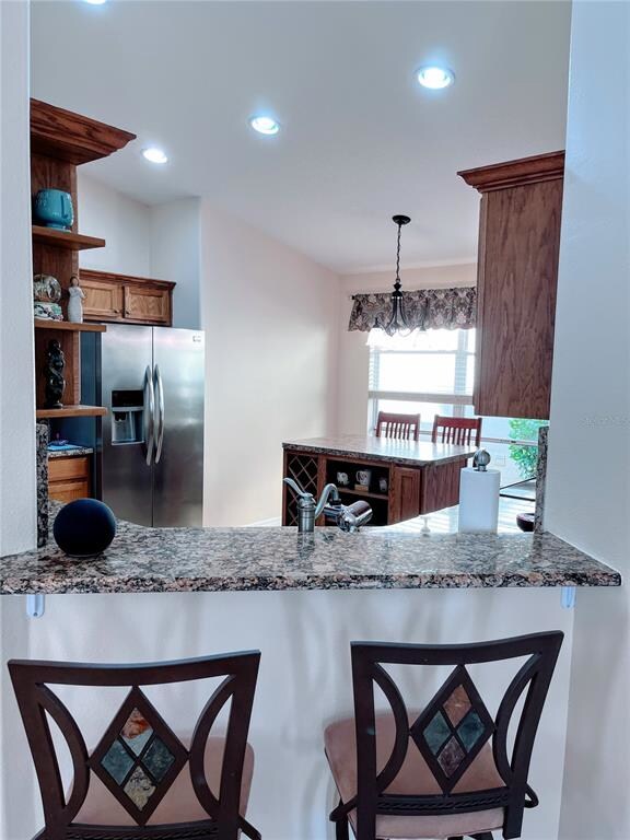 View into Kit. from Great Rm