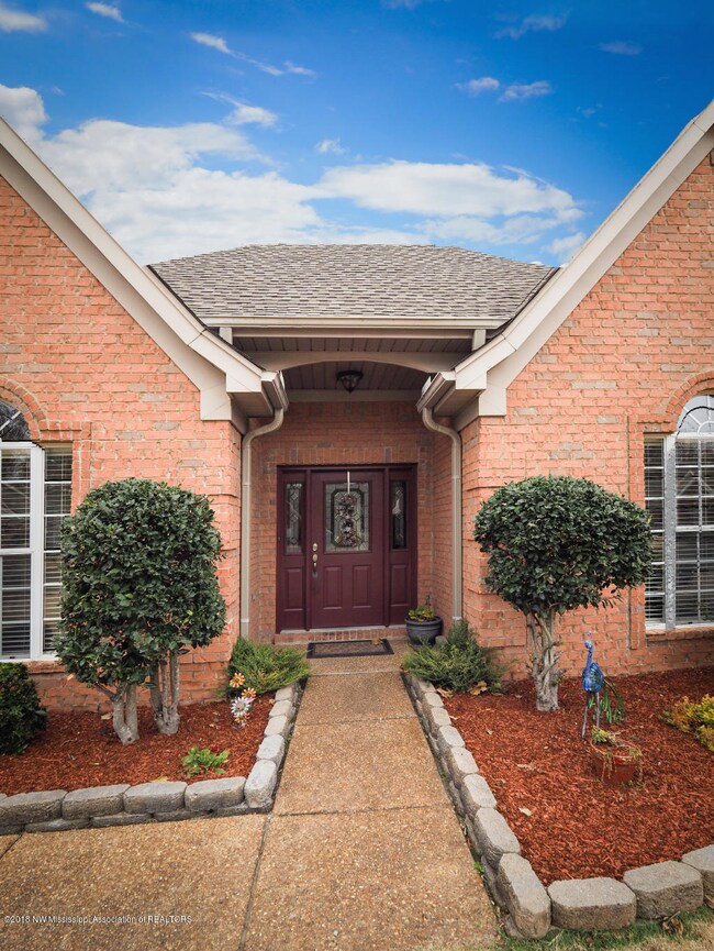 Covered front porch