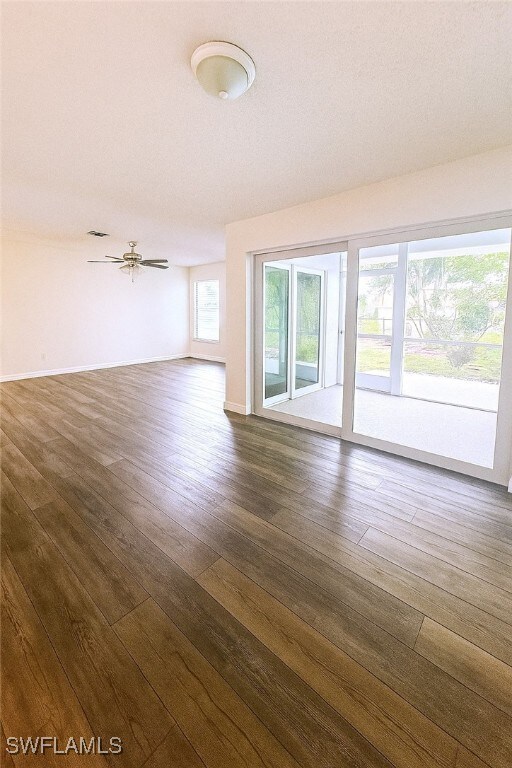 Unfurnished dining room featuring LVP floors