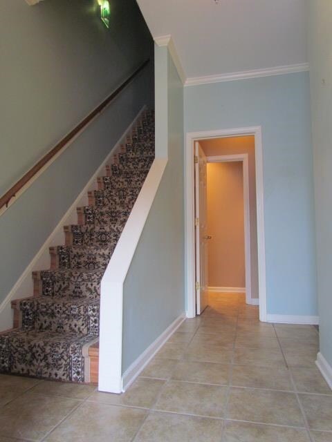 The open foyer leads you to the renovated kitchen,