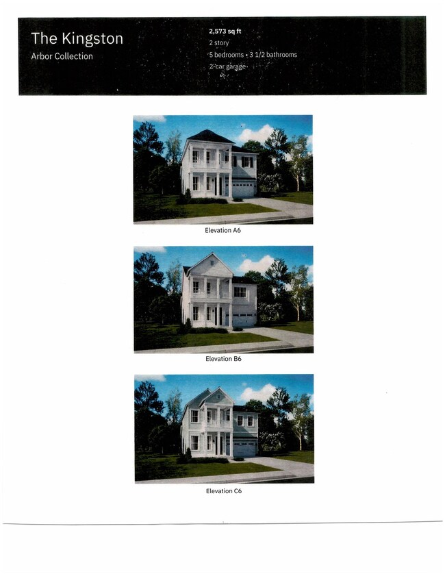 View of marketing collateral with multiple images