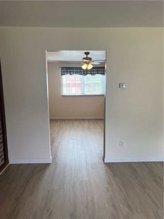 living room to dining room view.