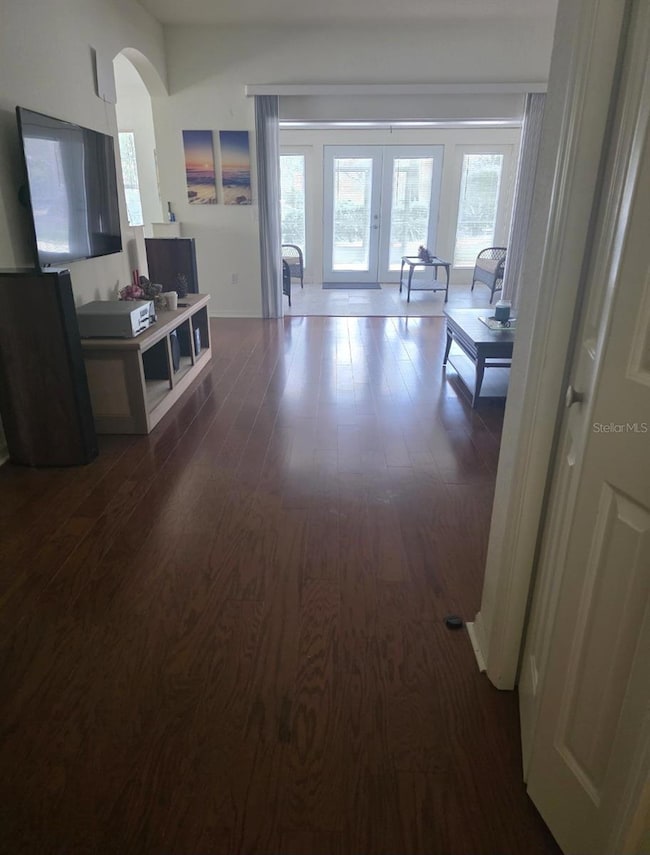 Entering the home from the foyer