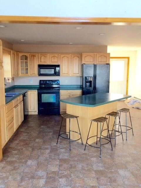 Kitchen with dishwasher, electric...