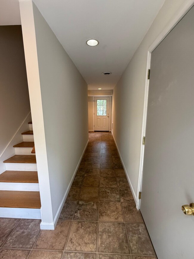 Hallway To Apartment, Garage & Back Yard
