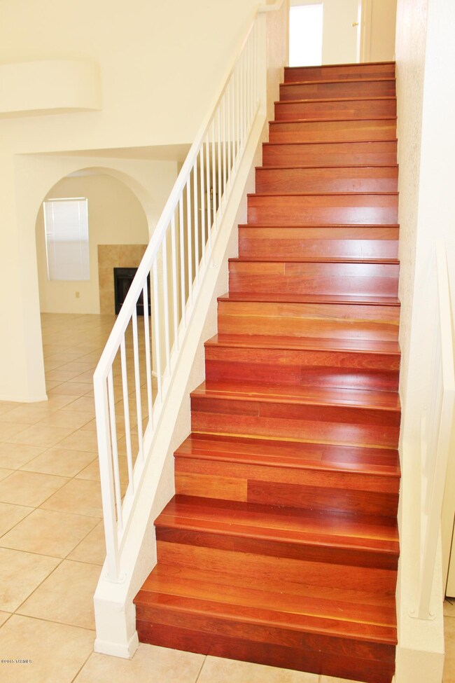 Brazillian Cherry Wood Srairs
