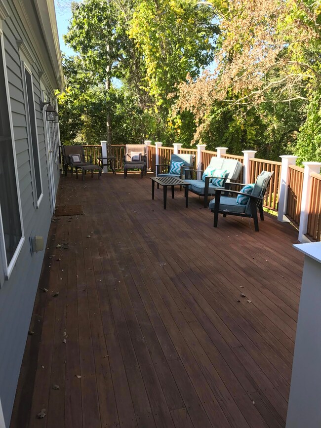 90 Log Cabin Deck