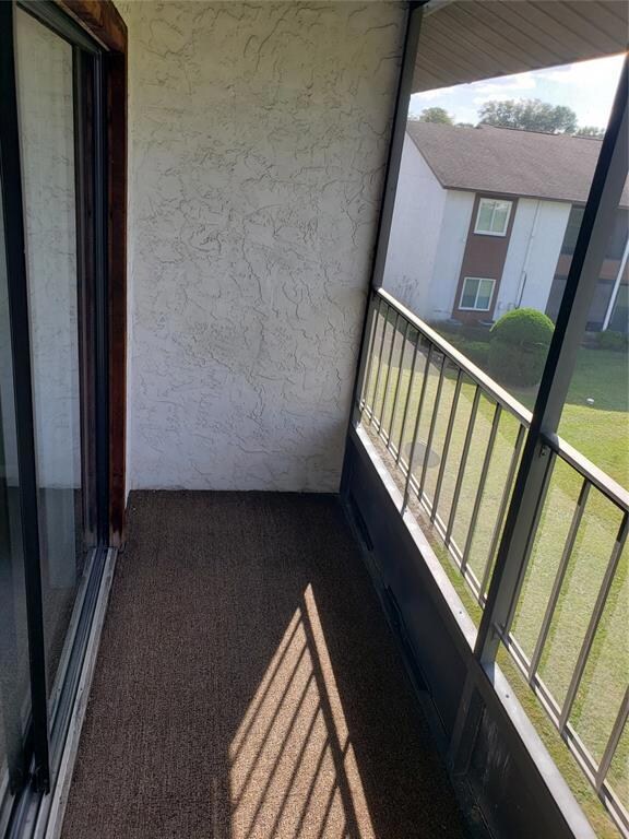 Balcony appox. 10'x4' Screened 