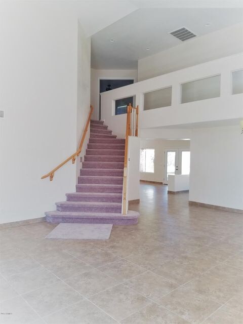 view to upstairs