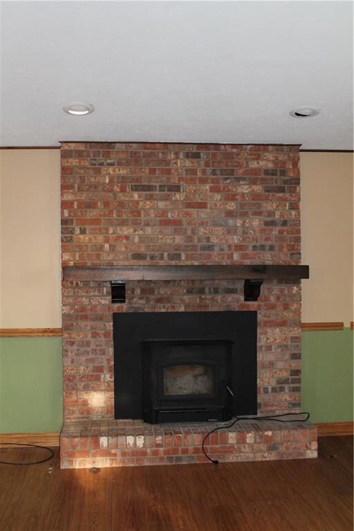 wood burning stove