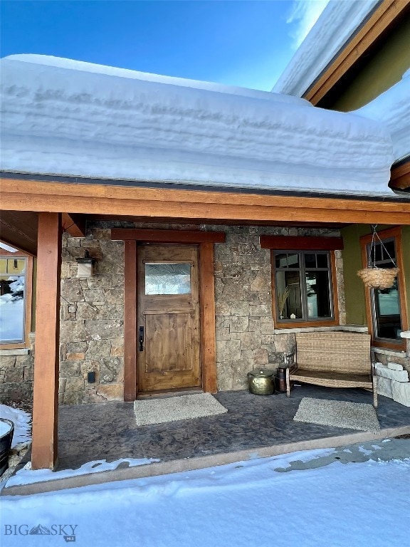 Front entry