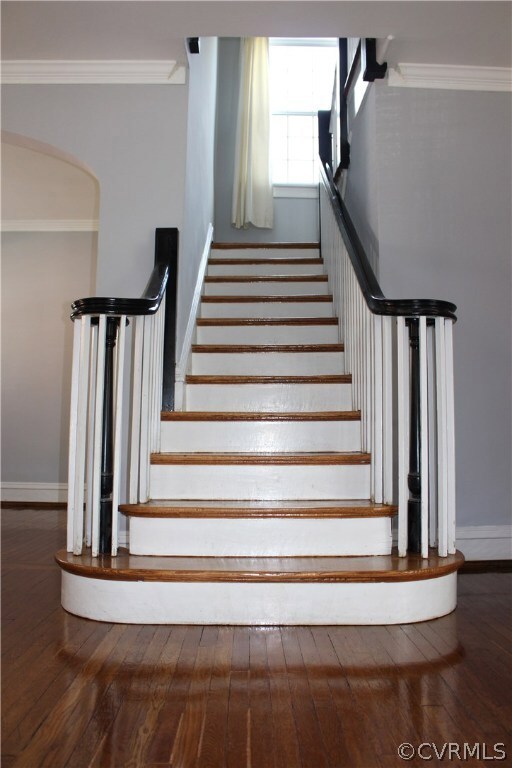 Staircase with Oversize Window
