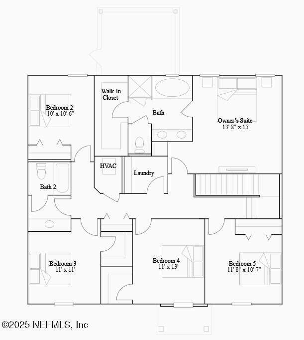 BRIO II Floorplan Second Floor