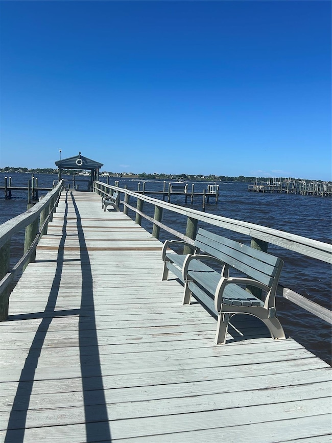 Private pier for the condo community.  Perfect for watching the sunrise/ sunset, dolphins, fishing or cocktails with your friends and neighbors!
