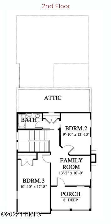 Combahee 2nd Floor Plan