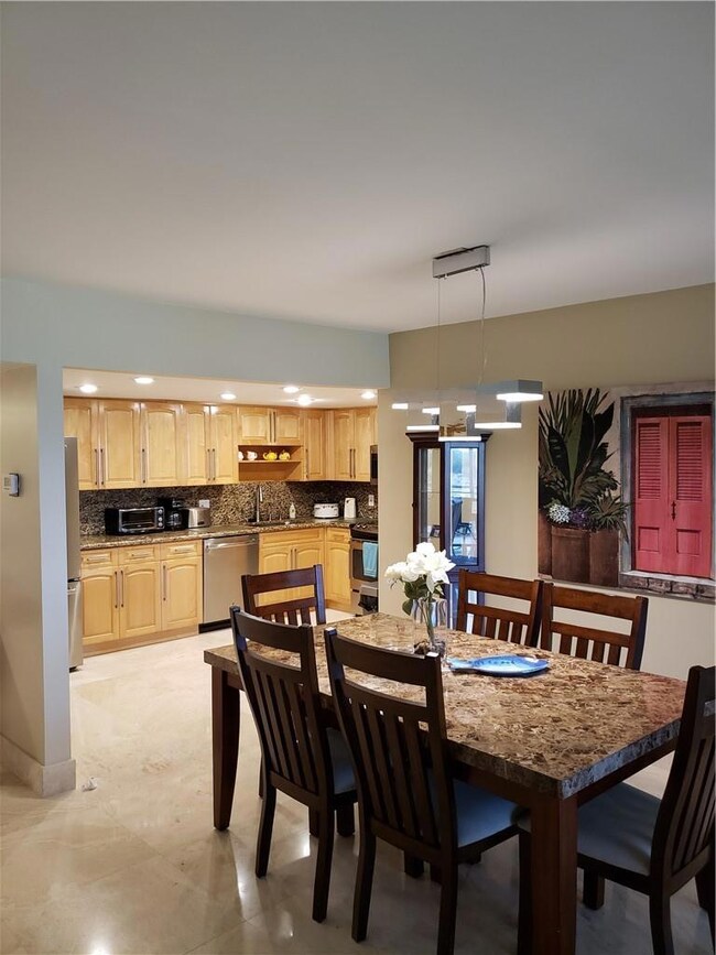 Dining area.