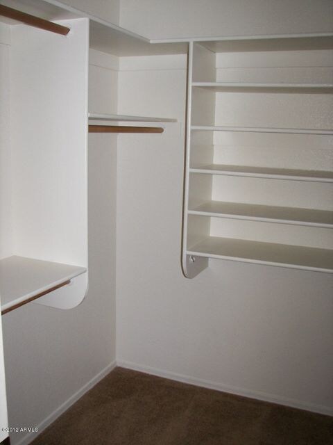 Master bedroom closet