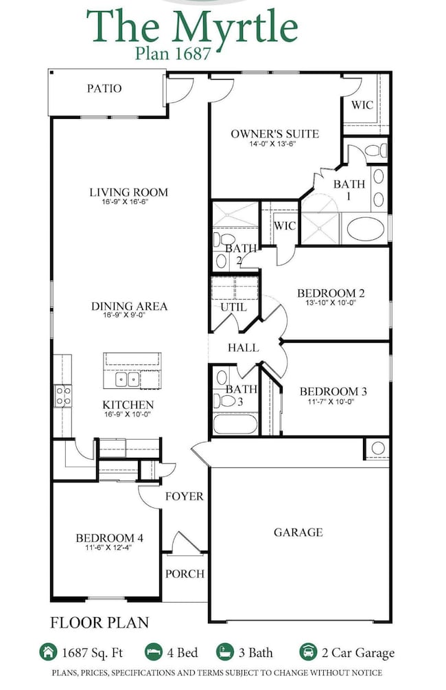 Myrtle Floorplan