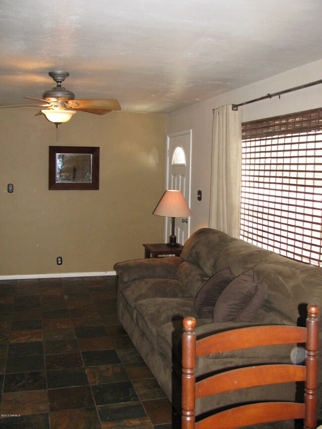 Elmer living front door