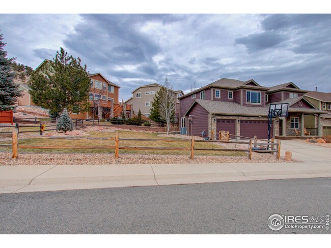 view of enormous side yard from front corner lot